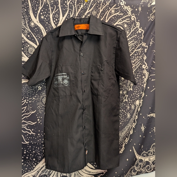 Vintage Dickies Mindless Self Indulgence Men's Work Shirt size Small - Picture 5 of 6